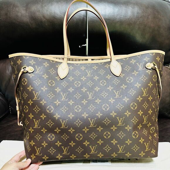 Brand New Louis Vuitton Neverfull GM Beige Interior - Picture 6 of 16